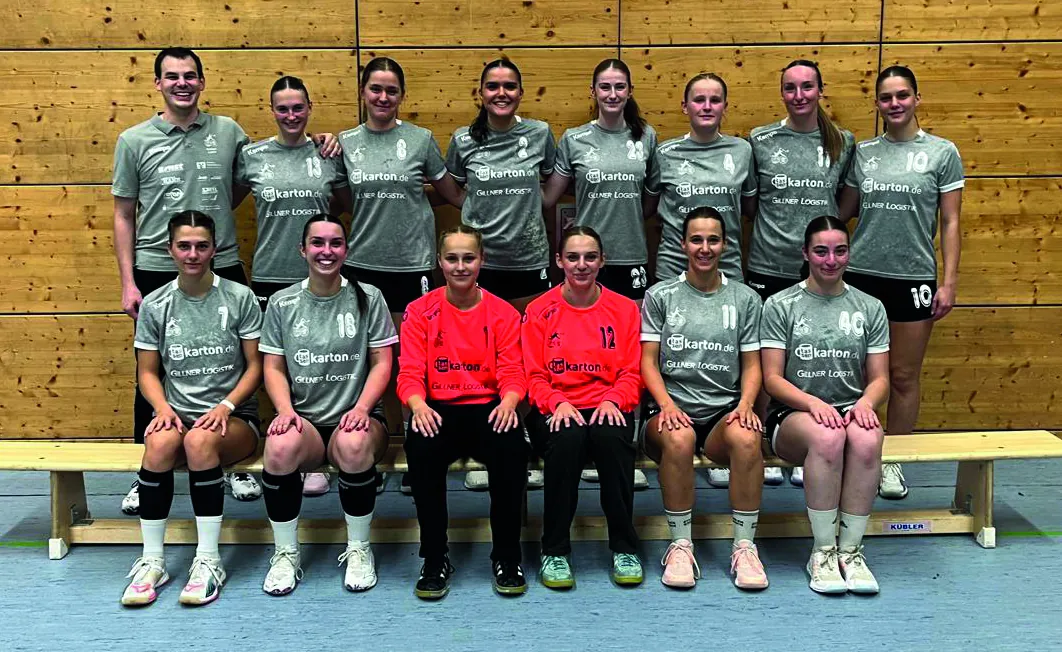 Mannschaftsfoto der 1. Damen der Zweibrücker Löwinnen, Saison 2026/27